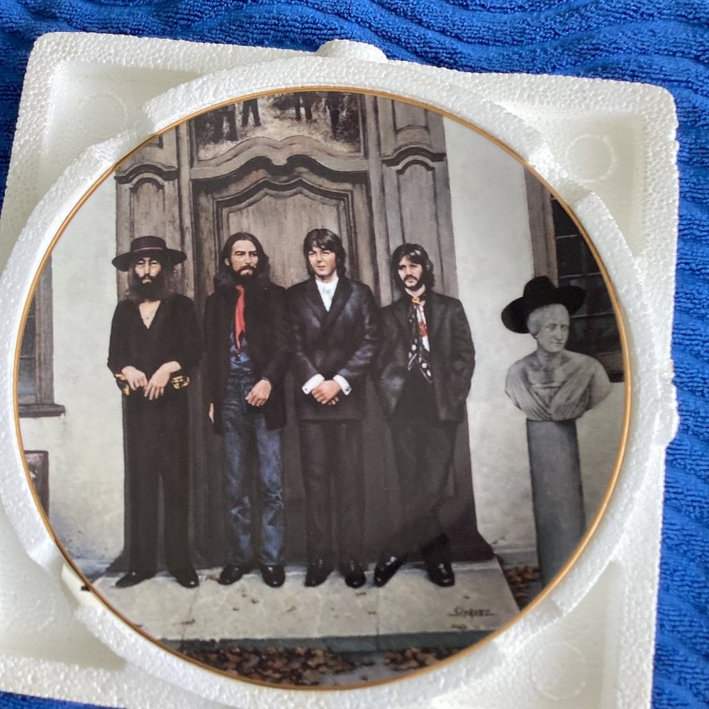 Beatles collectors plate